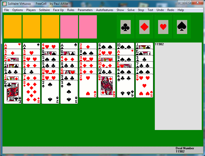 Freecell Lösung