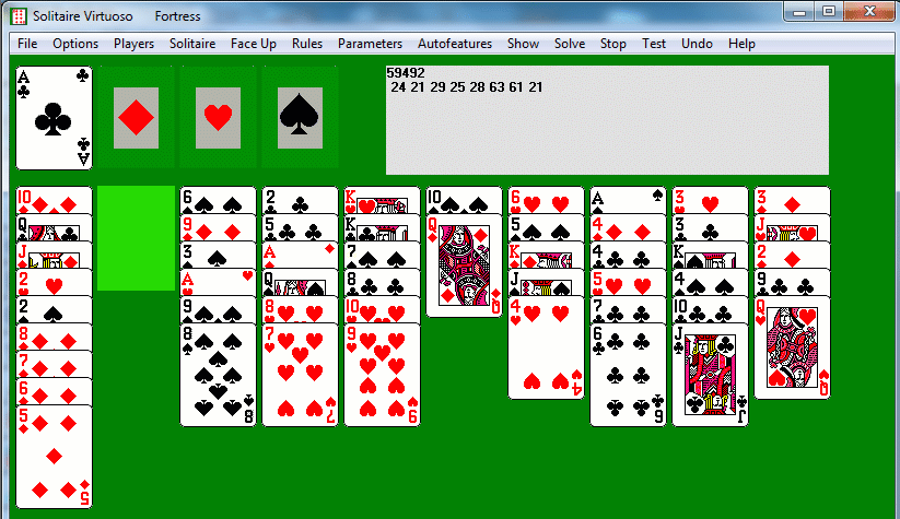 Solvitaire - The solitaire solver