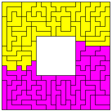 Divided Square Doughnut