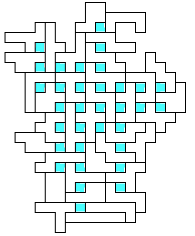 Waffle 1x1 holes