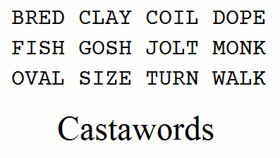 Castawords