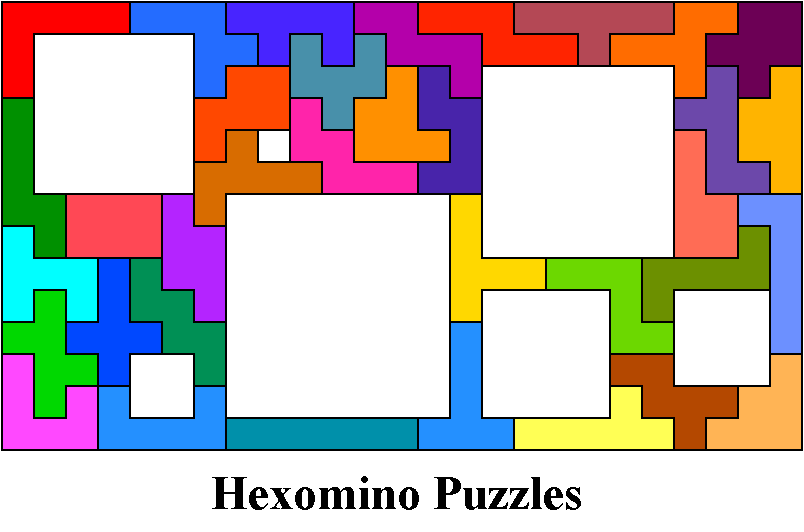 Hexomino Puzzles