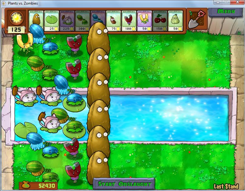 Plants vs Zombies 2 Hack, 30 CacTus & 20 CacCail Fight Zombies Hack Game