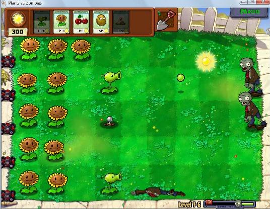 Plants vs. Zombies Gameplay Walkthrough - Episode 1 - World 1! Zombies On  My Lawn!? (PC) 