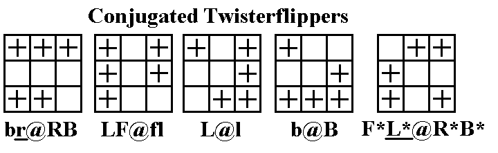 Conjugated Twisterflippers